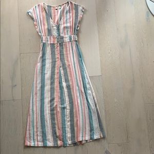 Roxy striped Button-up Dress